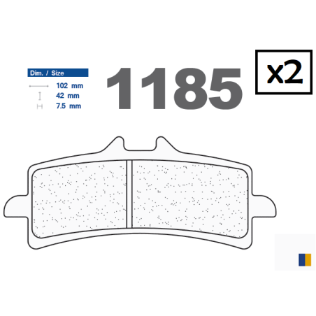 Front brake pads CL - KTM SX 450 SMR 2013-2015
