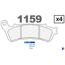Plaquettes de frein avant CL - Honda CBF 1000 ABS 2006-2011
