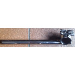 Demi guidon gauche adaptable chromé D35