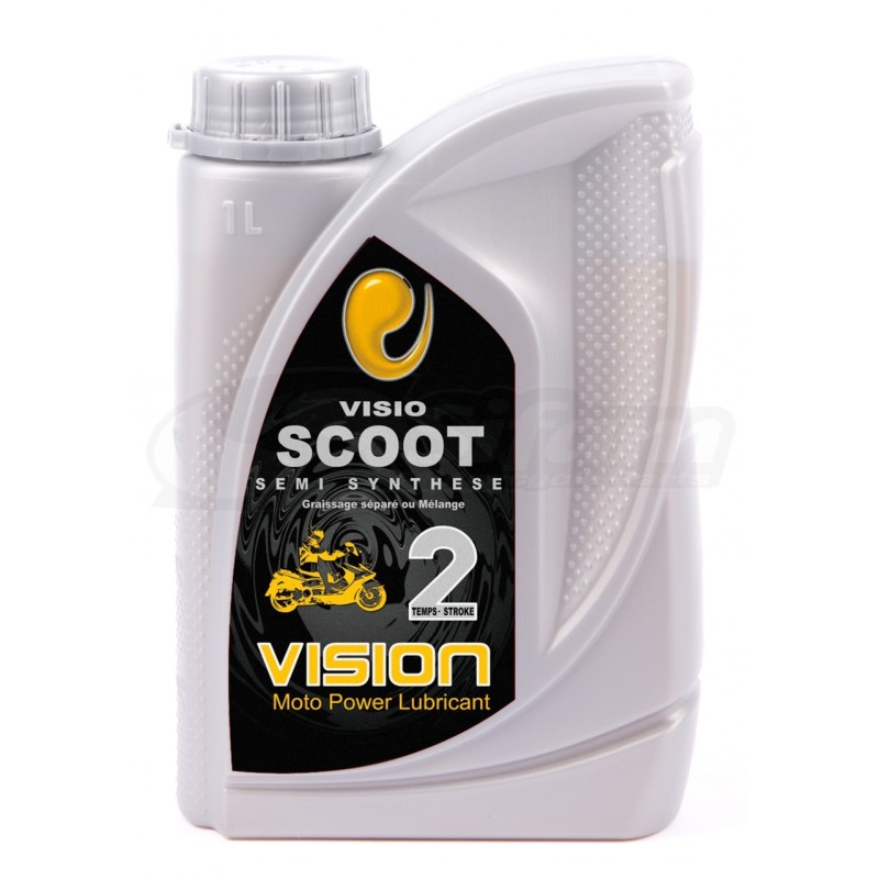 Huile moteur scooter 2 temps semi-synthèse 1 Litre Huile moteur scooter 2 temps semi-synthèse 1 Litre