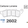Carbone Lorraine front brake pads - Honda NT 650 V Deauville 2002-2005 Carbone Lorraine front brake pads - Honda NT 650 V Deauville 2002-2005