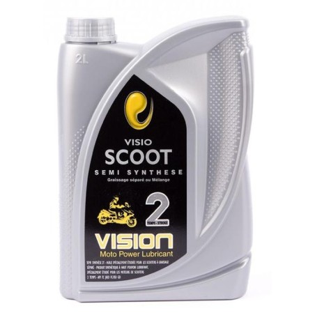 Scooter motor oil 2 stroke semi-synthetic 2 Liters