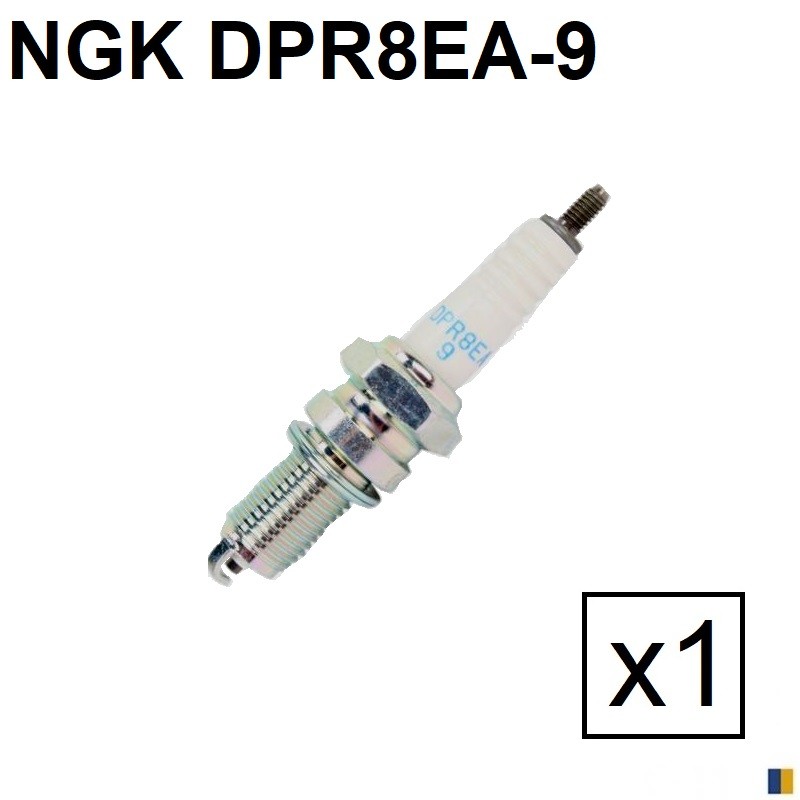 Bougie d'allumage NGK type DPR8EA-9 (4929)