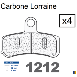 CL front brake pads Harley Davidson 1690 Dyna Low Rider FXDL 2014-2017