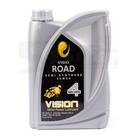 Motor oil 4 stroke semi-synthetic 20w50 2 Liters