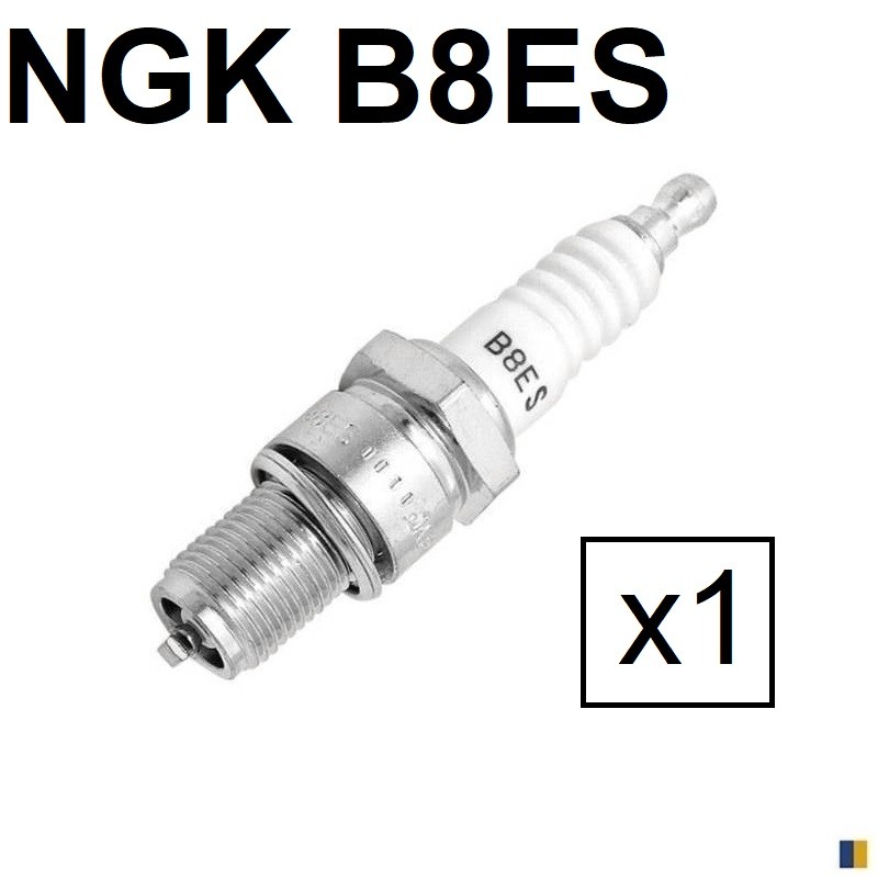 Bougie NGK B8ES - Yamaha 125 DTMX 1977-1981
