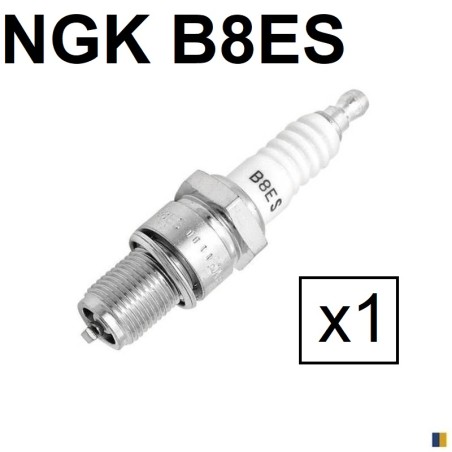 Bougie NGK B8ES - Yamaha 125 DTMX 1977-1981