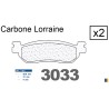 Carbone Lorraine rear brake pads - Yamaha YPR 250 X-Max 2005-2013