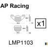 Plaquettes AP Racing de frein arrière - Quadro 3D 350 D 2011-2015