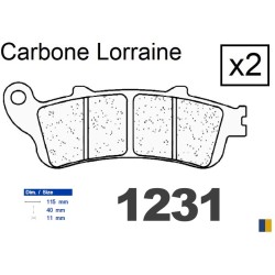 Plaquettes CL de frein arrière - Honda 1800 Goldwing 2001-2020