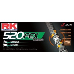 Rivet link flat pin head RK...