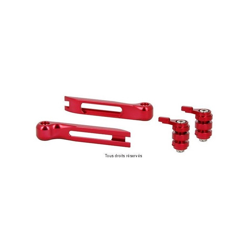 Jeu d'embout et molettes rouges pour leviers articulés Sifam Jeu d'embout et molettes rouges pour leviers articulés Sifam