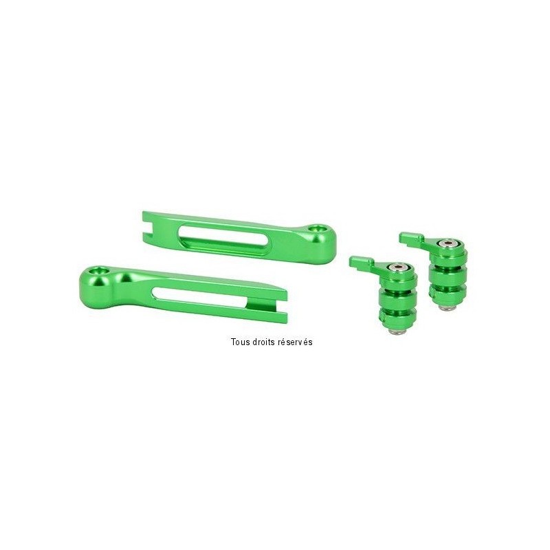 Jeu d'embout et molettes verts pour leviers articulés Sifam Jeu d'embout et molettes verts pour leviers articulés Sifam