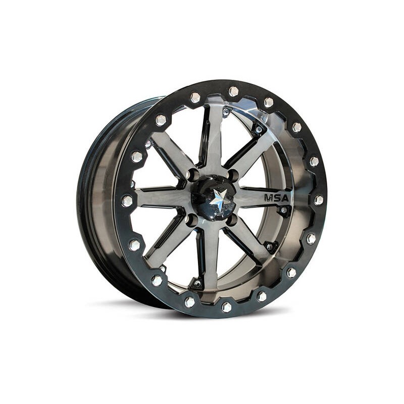Jante MSA offroad-wheels modèle M21 Lok - Ø15" x 7" - 4x156 - 3.5"+3.5" Jante MSA offroad-wheels modèle M21 Lok - Ø15" x 7" - 4x156 - 3.5"+3.5"