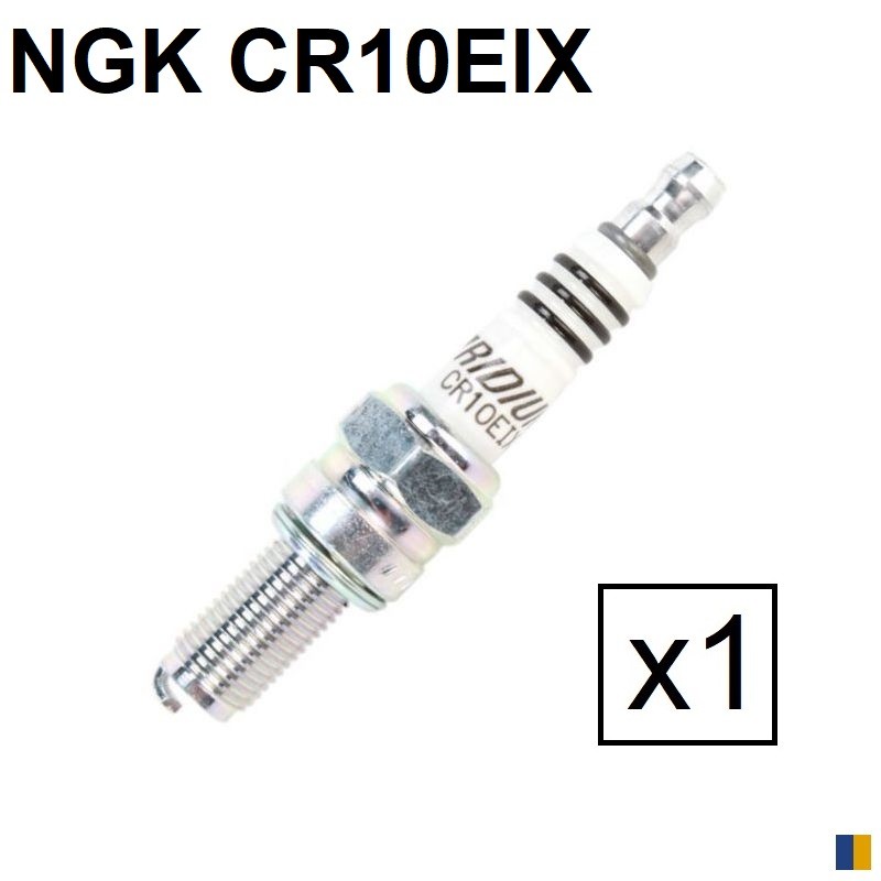Bougie d'allumage NGK iridium type CR10EIX (6482)