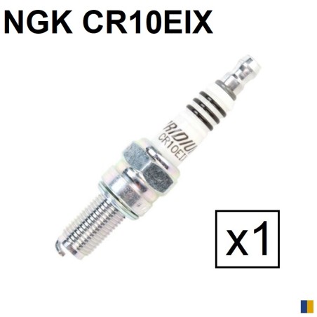 Bougie d'allumage NGK iridium type CR10EIX (6482)