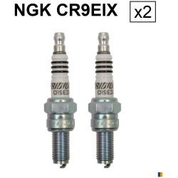 2 bougies NGK CR9EIX - Kawasaki W650 EJ 1999-2006