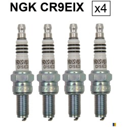 4 bougies NGK CR9EIX - Kawasaki 1100 ZRX 1997-2003