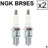 2 bougies NGK BR9ES - Yamaha 250 TZR 1987-1992