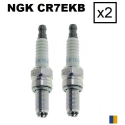 2 bougies NGK CR7EKB - Aprilia SMV 750 Dorsoduro 2008-2016