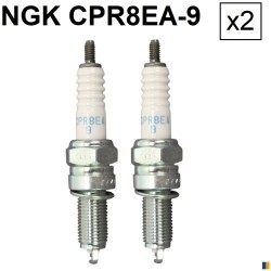 2 bougies NGK CPR8EA-9 - Honda CBR 500 R 2013-2021