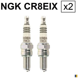 2 bougies NGK iridium CR8EIX - Hyosung GT 125 Comet 2004-2012