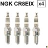 4 bougies NGK iridium CR8EIX - Suzuki GSF 1250 Bandit S/N /ABS 2007-2011