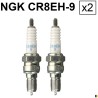 2 bougies NGK CR8EH-9 - Honda CB 500 N/S 1997-2003