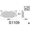Brake pads Kyoto semi-metal type S1109