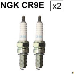 2 bougies NGK CR9E - Kawasaki W650 EJ 1999-2006