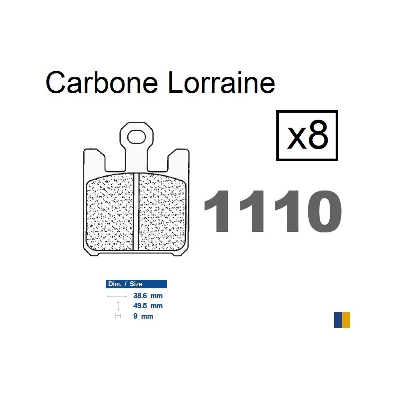 Carbone Lorraine racing brake pads - Suzuki 1000 GSX-R 2003 Carbone Lorraine racing brake pads - Suzuki 1000 GSX-R 2003