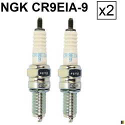 2 bougies NGK CR9EIA-9 - Kawasaki KLE 650 Versys ABS 2007-2018