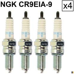 4 bougies NGK CR9EIA-9 - Kawasaki Z900 ABS Euro4 2017-2018