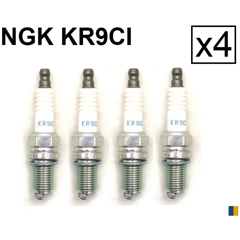 4 bougies NGK iridium type KR9CI - BMW K1300 R 2009-2014