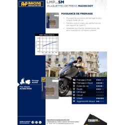 France Equipement front brake kit for MBK YP 125 Skyliner 1996-2010