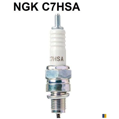Bougie d'allumage NGK type C7HSA (4629)