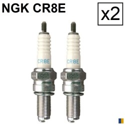 2 bougies NGK CR8E - Cagiva 650 Raptor 2001-2007