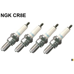 Lot de 4 bougies d'allumage NGK type CR8E