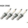 Set of 4 spark plugs NGK type CR8E