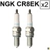 2 bougies NGK CR8EK - Kawasaki 1000 KLV 2004-2006