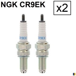 Set of 2 spark plugs NGK type CR9EK