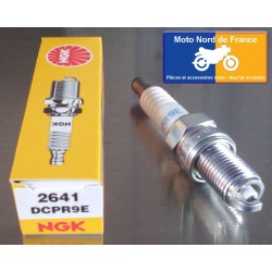 Lot de 2 bougies d'allumage NGK type DCPR9E