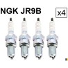 Lot de 4 bougies d'allumage NGK type JR9B