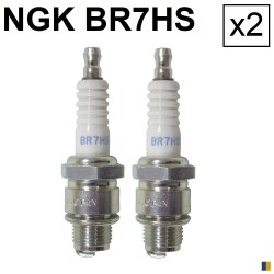 2 bougies NGK BR7HS - Suzuki 500 GT 1975-1978