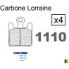Carbone Lorraine front brake pads - Derbi 659 Mulhacen 2005 Carbone Lorraine front brake pads - Derbi 659 Mulhacen 2005