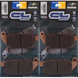 Przednie klocki hamulcowe Carbone Lorraine - Harley Davidson XL 883 R Sportster R 2005-2013