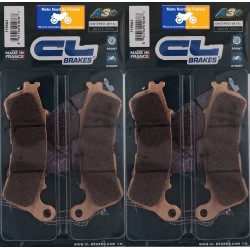 Carbone Lorraine front brake pads - Honda XL 1000 Varadero Travel ABS 2005-2013