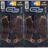 Plaquettes Carbone Lorraine frein avant - Honda ST 1300 Pan European ABS 2008-2018 Plaquettes Carbone Lorraine frein avant - Honda ST 1300 Pan European ABS 2008-2018