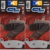 Plaquettes Carbone Lorraine frein avant - Honda CBR 600 F sans ABS 2011-2013 Plaquettes Carbone Lorraine frein avant - Honda CBR 600 F sans ABS 2011-2013