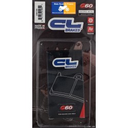 Plaquettes de frein Carbone Lorraine racing type 2361 C60